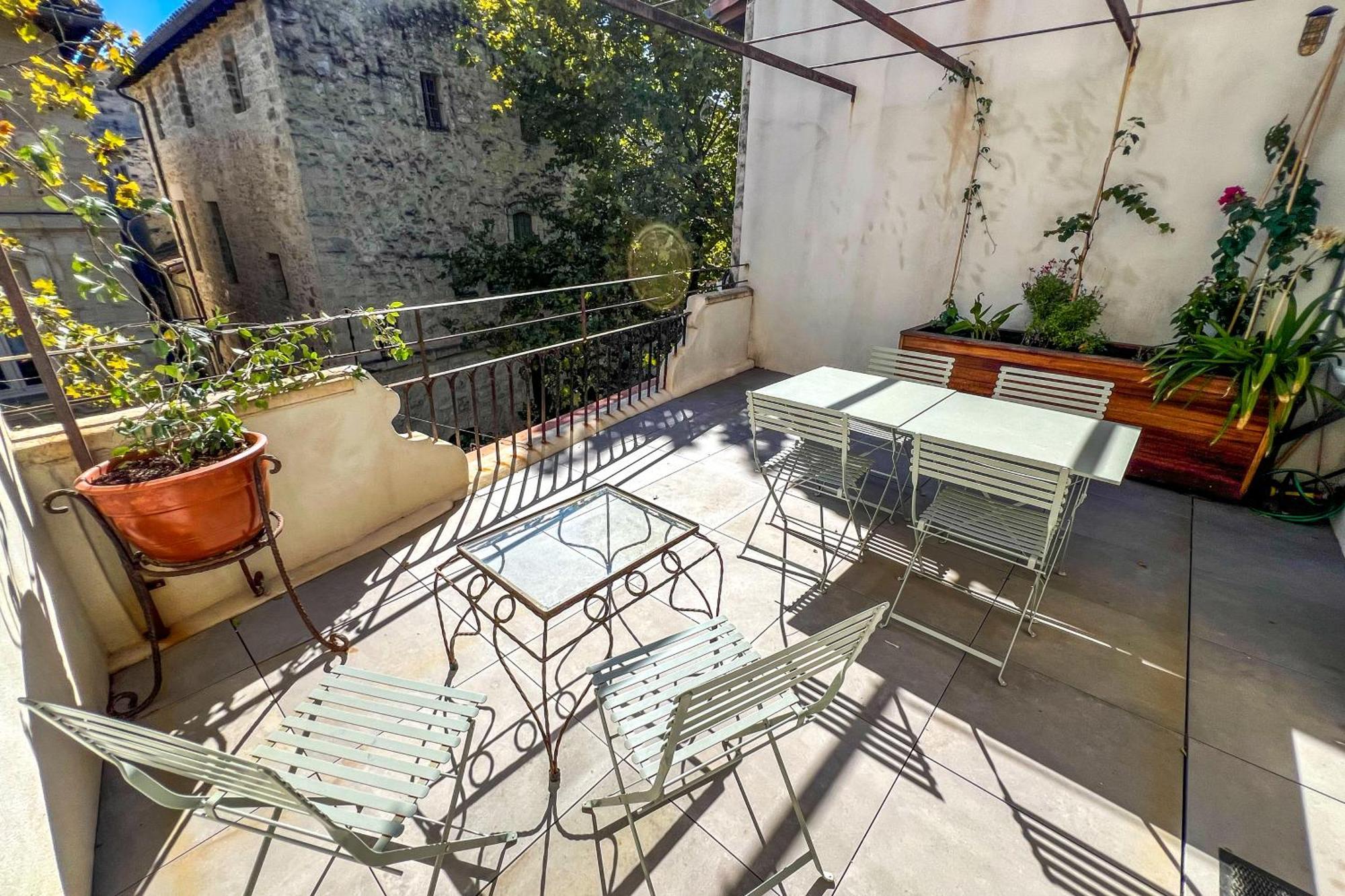Appartement Ac - Private Exterior - Duplex Quartier Des Artistes à Avignon Extérieur photo